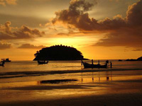 phuket sunset